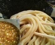 「つけめん（無料大盛） プレオープン記念価格500円」@つけめん・らーめん活龍 竹園店の写真