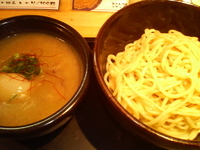 「しおつけめん+味玉」@麺屋 杏爪の写真