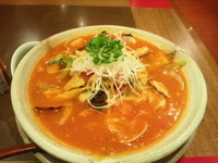 「あっさり野菜のトマトラーメン（900円）」@越後秘蔵麺 無尽蔵 かしわ家の写真