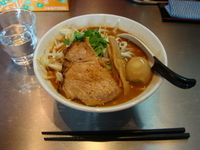 「みそらぁ+玉」@麺 やまらぁの写真