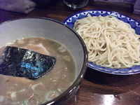 「メガ豚煮干つけめん（並盛250g）」@らーめん福たけ 富里店の写真