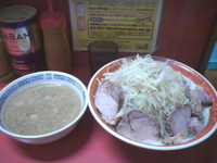 「大豚ラーメン、つけ麺券」@ラーメン二郎 上野毛店の写真