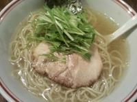 「塩らぁ麺 700円」@井之上屋の写真