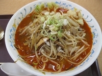 「野菜炒めラーメンピリ辛味噌550円」@北のたまゆら 厚別店の写真