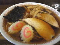 「ラーメン大盛り650円」@三角屋の写真