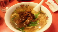 「牛バラ中国風シチューそば 1155円」@中国料理 麗園の写真