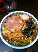 「ラーメン+味玉」@中華そば べんてんの写真
