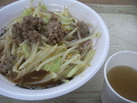 「【 新潟麺魂伝承会 】  背脂濃味噌らぁめん」@東京ラーメンショー2010の写真