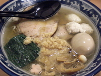 「全部のせ塩らぁ麺 1000円」@らぁ麺つけ麺 粋やの写真