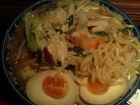 「ニンニクスタミナとりそば」@天神下 大喜 高円寺分店の写真