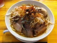 「にぼ次朗+味玉（野菜増し）」@幻の中華そば加藤屋 にぼ次朗の写真