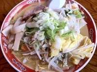 「塩野菜ラーメン(650円)+大盛(100円)」@ラーメン ふるきの写真
