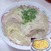 「ラーメン 370円+焼きめし 480円」@丸幸ラーメンセンター 基山店の写真