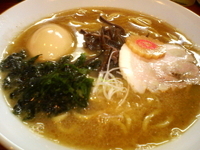 「けやき蕎麦+味玉」@中華そば かつを軒の写真