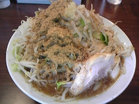 「ラーメン（全増し）」@メガガンジャの写真