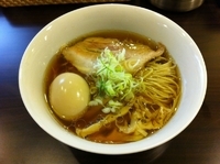 「味玉らぁ麺」@TSURUMEN 大阪城北詰店の写真