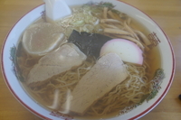 「十文字中華そば中盛（1.5玉）（600円）、横手焼きそば並（50」@名代十文字中華そば 嶋田屋の写真