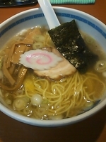 「塩らーめん」@たけちゃんにぼしらーめん 調布店の写真