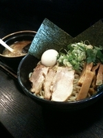 「つけ麺（限定の麺・全部のせ）」@麺の坊 晴レル屋 総本店の写真