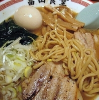 「中華そば（並）+味玉（クーポン） 650円」@松戸中華そば 富田食堂の写真