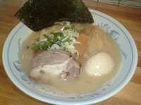 「味玉」@肉とんこつらーめん 味伝の写真