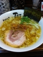 「塩煮干しラーメン」@ラーメン人生 JET 福島本店の写真