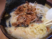 「江戸前味噌らーめん￥700+ 大盛り￥100」@江戸前味噌ラーメンの写真