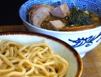 「つけ麺（750円）+肉盛り（300円）」@次念序の写真