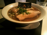 「味玉煮干しそば」@一汁三にぼし 裏不如帰の写真