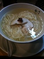 「古鶏紫梅（こちょうしばい 期間終了）」@麺屋 白神の写真