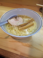 「塩らーめん」@麺屋 彩香の写真