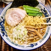 「中華そば（大盛） 600円+100円=700円」@つけめん・らーめん活龍 竹園店の写真