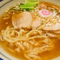 「中華そば（小） ￥680」@銀座 朧月の写真