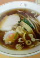 「ラーメン（500円）」@大陸の写真