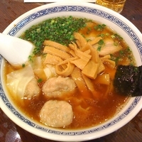 「雲呑麺（ド醤油）（￥850）」@徒歩徒歩亭の写真
