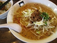 「Aランチセット700円（坦々麺&リゾットめし）」@担担麺 花さんしょう 日高店の写真