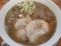 「【期間限定】 津軽らぁめんじょっぱり煮干」@らあめん花月嵐 五反野駅前店の写真