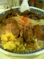 「醤油旨辛ラーメン+メンマ￥800」@麺家ぶんすけの写真