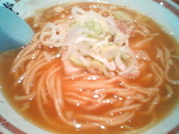 「かけそば（￥500）」@松戸中華そば 富田食堂の写真