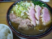 「鴨蕎麦（650円）+半ライス（100円）」@MENYA 食い味の道有楽の写真