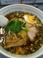「醤油麺 ￥500」@満腹亭の写真