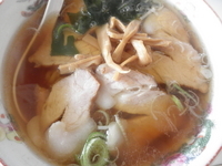 「チャーシューメン 「550円」」@萬信ラーメンの写真