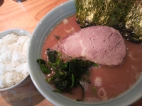 「ラーメン 並」@横浜ラーメン 武蔵家 大井町店の写真