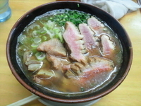 「鴨蕎麦+半ライス」@MENYA 食い味の道有楽の写真