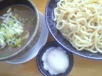 「角切り肉つけ麺（1,050円）」@MENYA 食い味の道有楽の写真