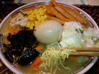 「牡蠣野菜麺 900円 （3月までの期間限定メニュー）」@とよやの写真