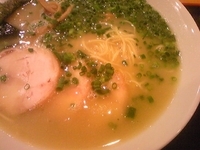 「塩味（鶏チャーシュー選択）」@丸千製麺の写真