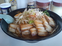 「野菜チャーシュー麺（1080円）」@麺屋ゆうの写真