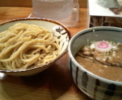 「濃厚つけ麺750円」@銀座 朧月の写真
