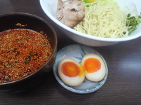 「廣島つけめん（700円）+味玉（100円）」@廣島中華そば 兎の写真